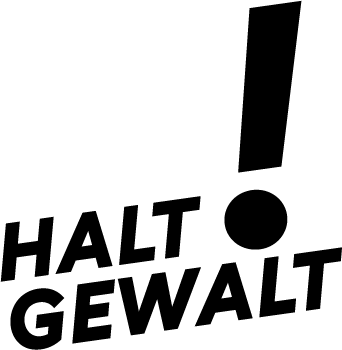 Halt Gewalt Logo